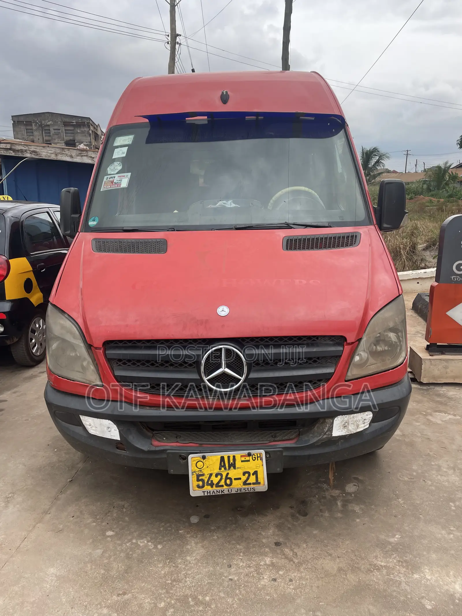 Mercedes-Benz Sprinter 2012 Red