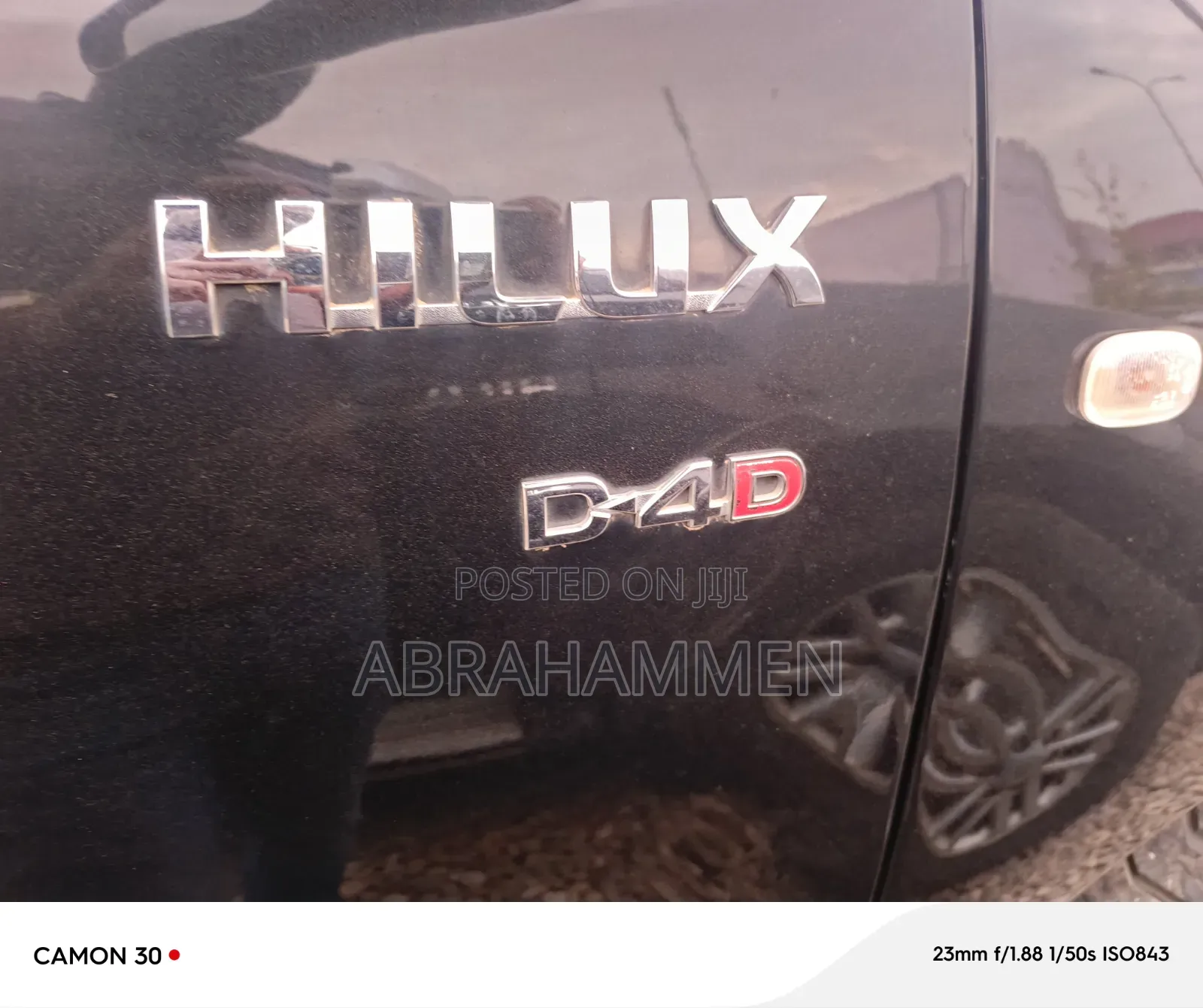 Toyota Hilux 2015 Black