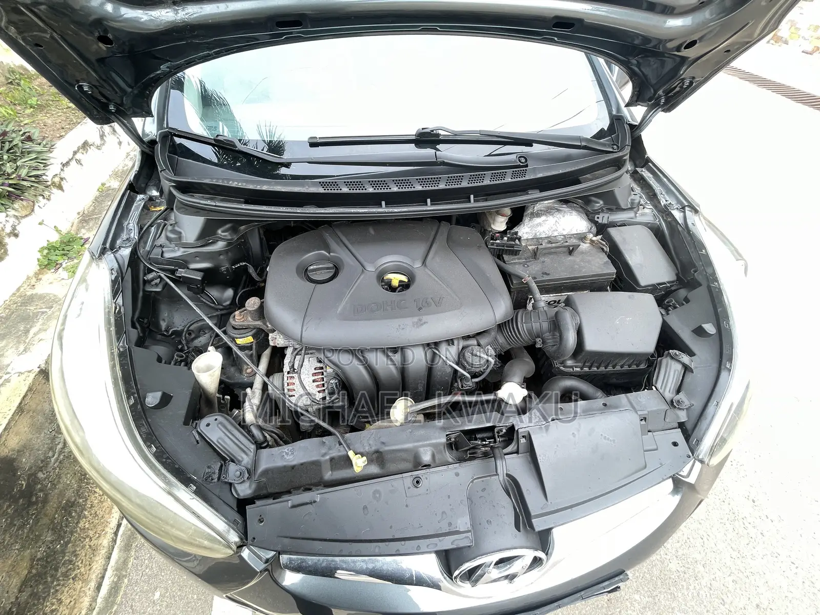 Hyundai Elantra SE 4dr Sedan (1.8L 4cyl 6A) 2015 Gray