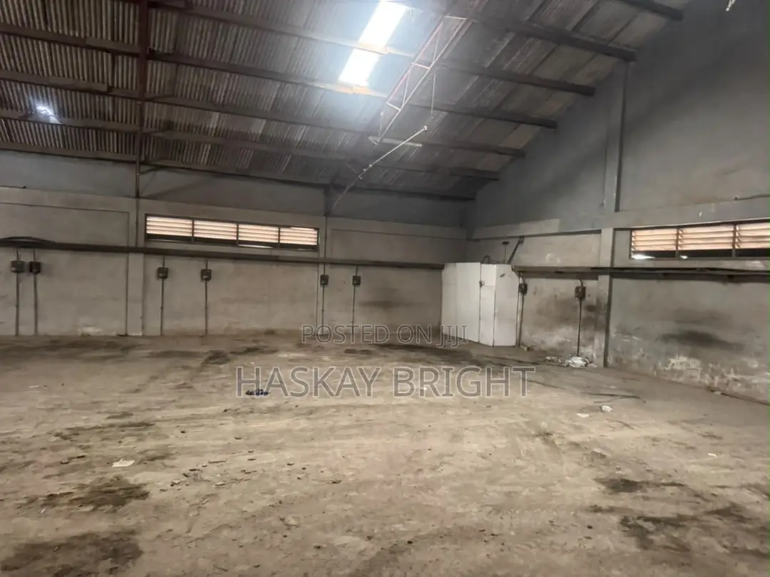 1350 SQM Warehouse for Rent at Achimota Mile 7