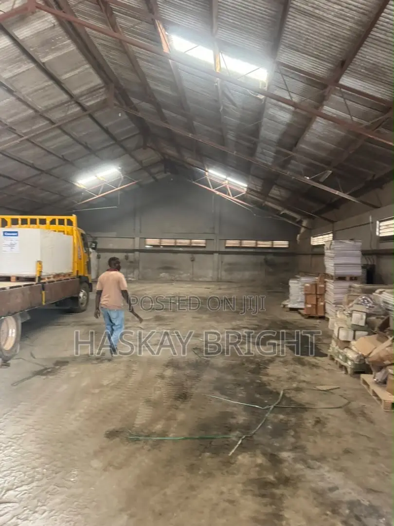 1350 SQM Warehouse for Rent at Achimota Mile 7