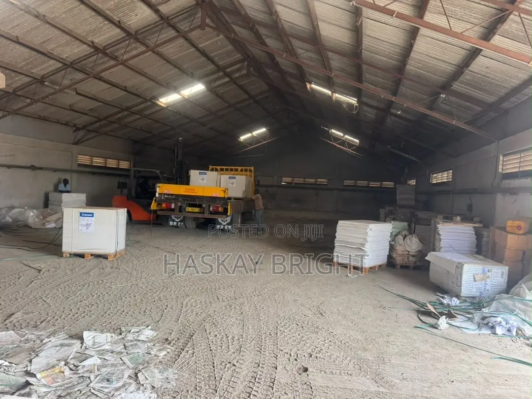 1350 SQM Warehouse for Rent at Achimota Mile 7