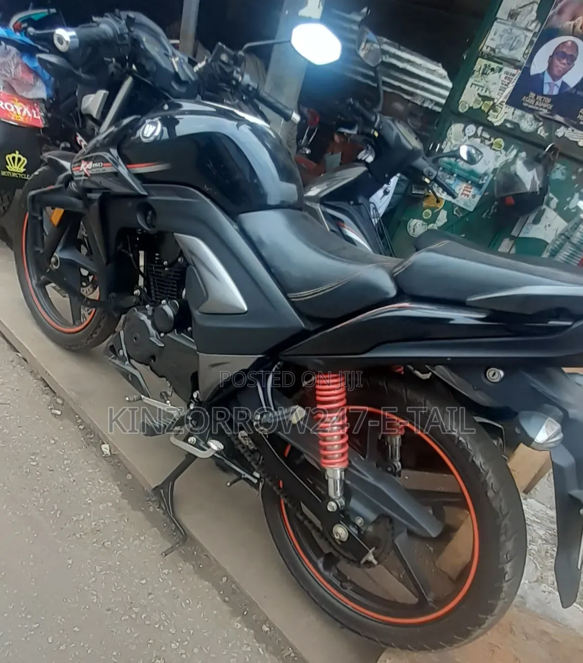Haojue KA150 2026 Black