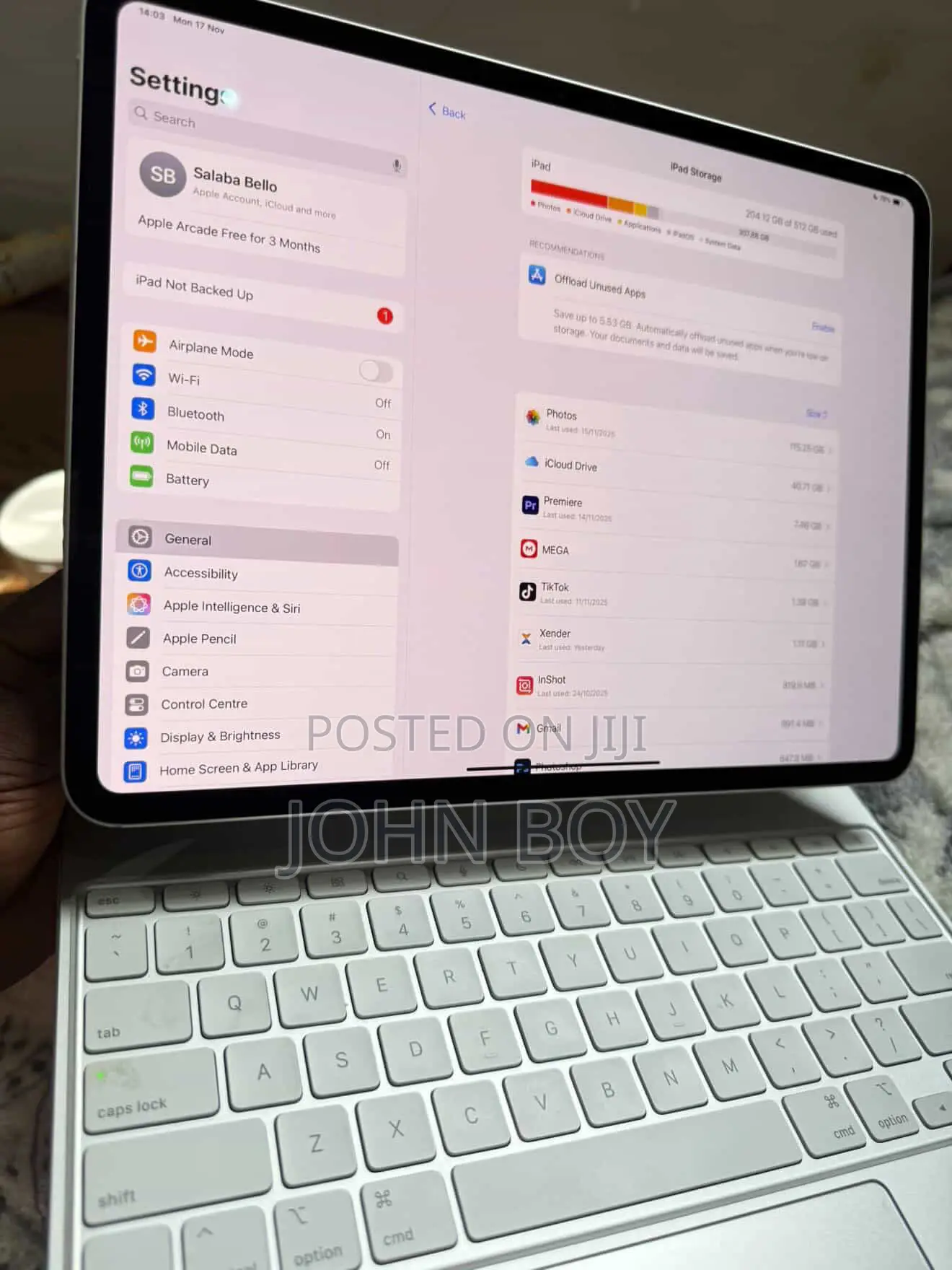 Apple iPad Pro 13 (2024) 512 GB Silver