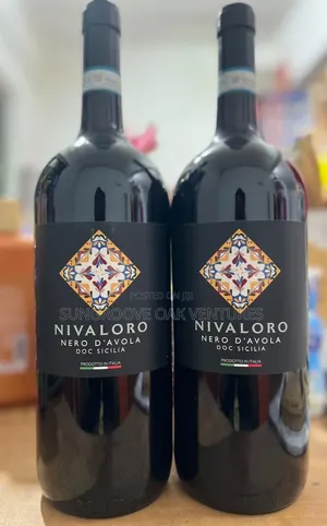 Nivaloro Nero d'Avola Wine Originally From Italy