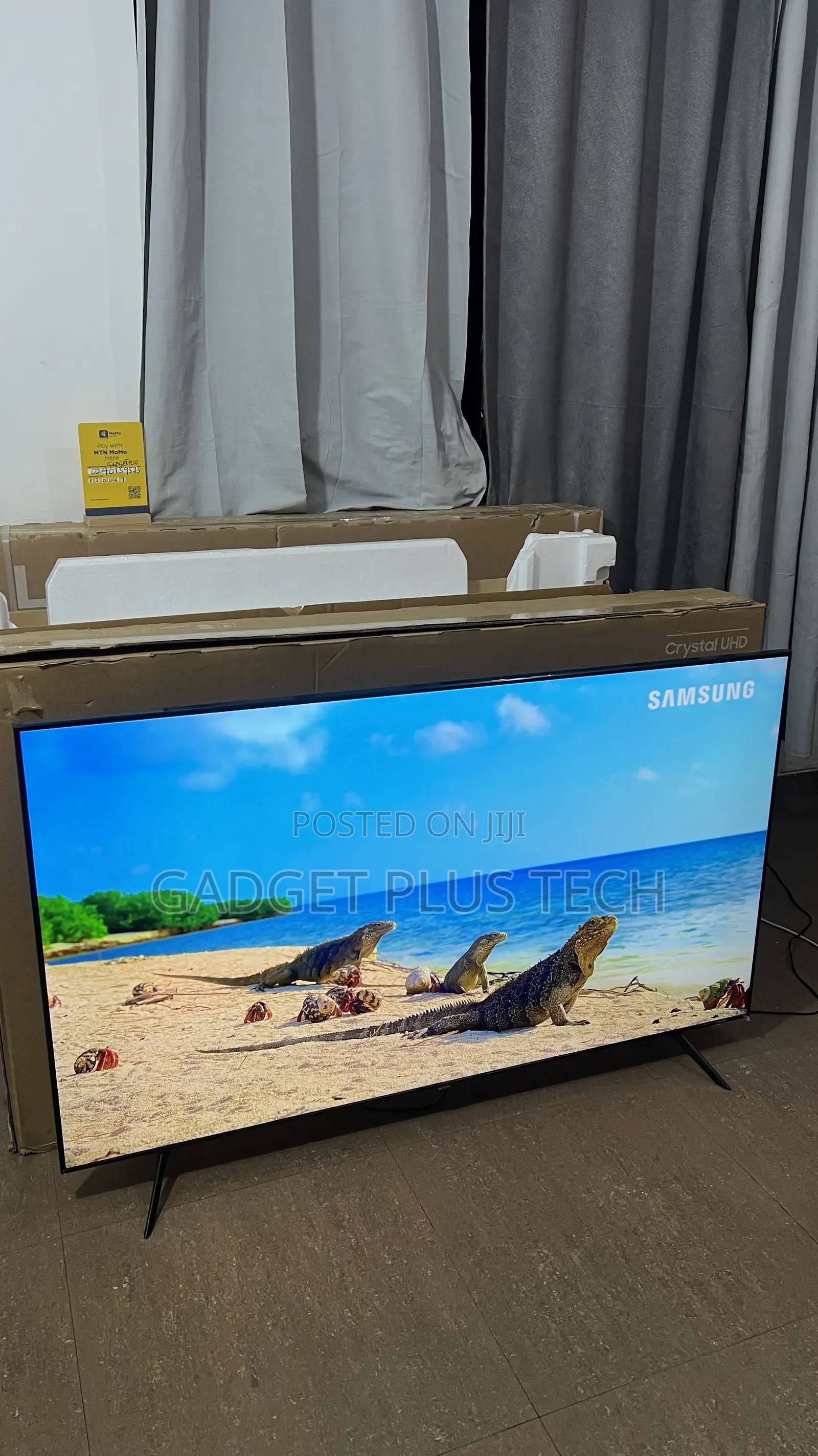 2023/24 65” Samsung Crystal UHD Smart TV (New With Box)