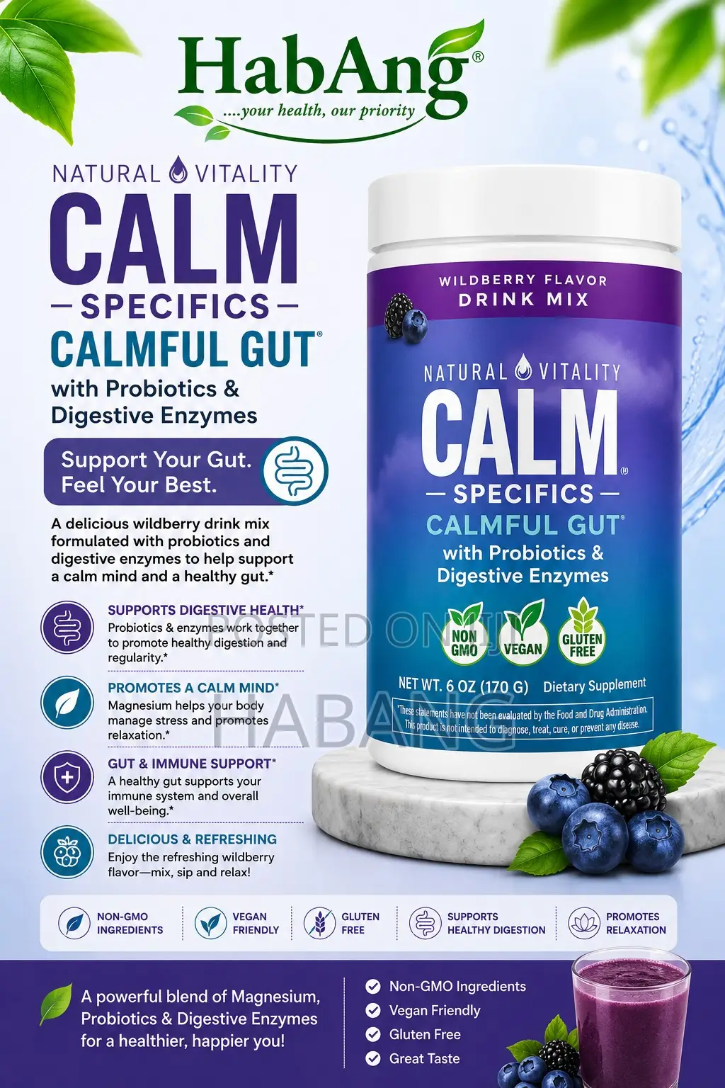 Natural Vitality CALM Specifics – Calmful Gut