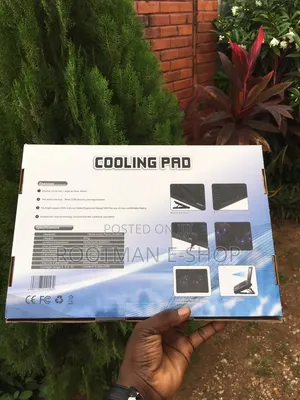 Ergonomic One Fan Cooling Pad (Upto 17inches)