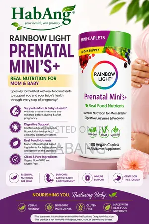 Rainbow Light Prenatal Mini's+
