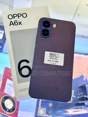 New Oppo A6x 256 GB Blue