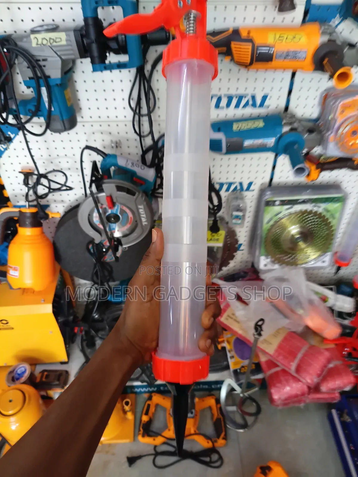 Manual Sausage Caulking Gun – Silicone Adhesive Applicator