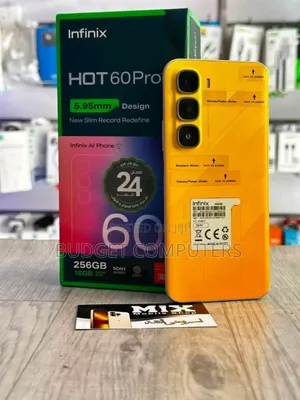 New Infinix Hot 60 Pro+ 256 GB Yellow