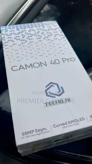 New Tecno Camon 40 Pro 5G 256 GB Blue
