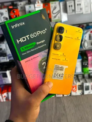 New Infinix Hot 60 Pro+ 256 GB Yellow