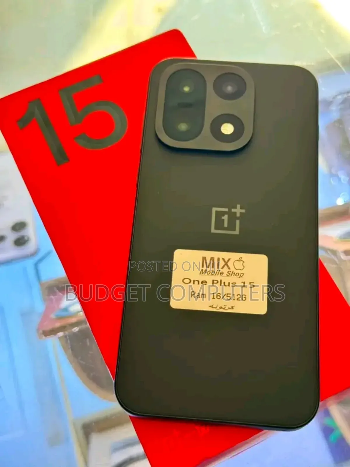 New OnePlus 15 512 GB Black