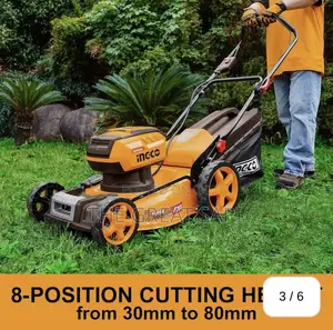 Ingco 18" 40V Cordless Lawn Mower With 5.0Ah Battery