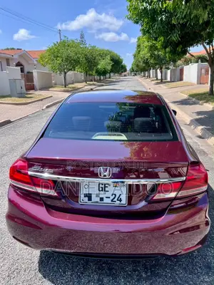 Honda Civic EX 4dr Sedan (1.8L 4cyl CVT) 2014 Burgundy