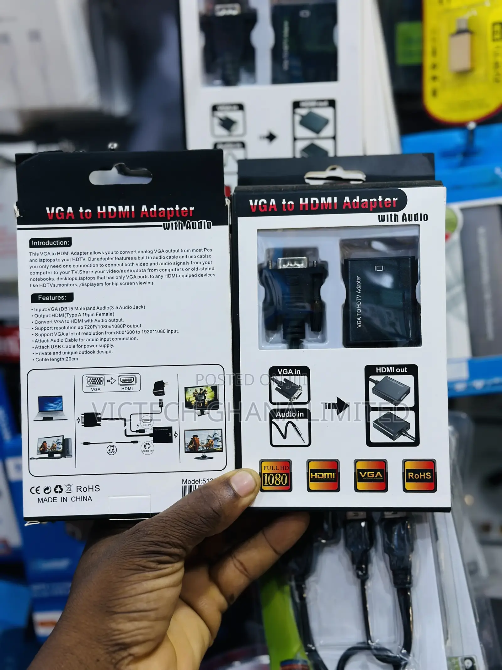 VGA to HDMI Adapter With Audio