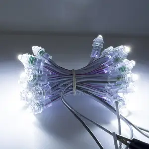 LED Pixel Light 12V Perforated Signage Pixel LED Rope 3D Acrylic Sign