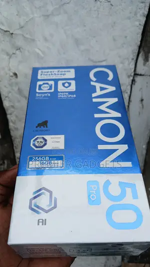 New Tecno Camon 50 Pro 256 GB White
