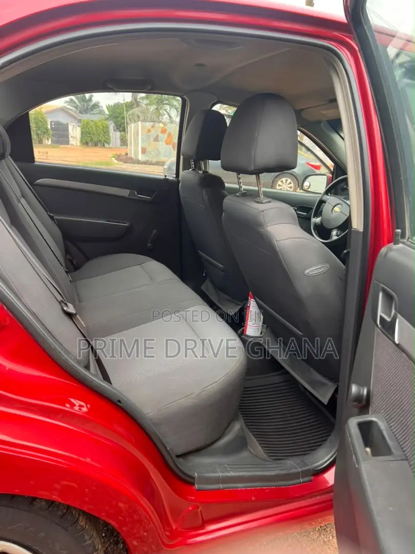 Chevrolet Aveo 2010 Red