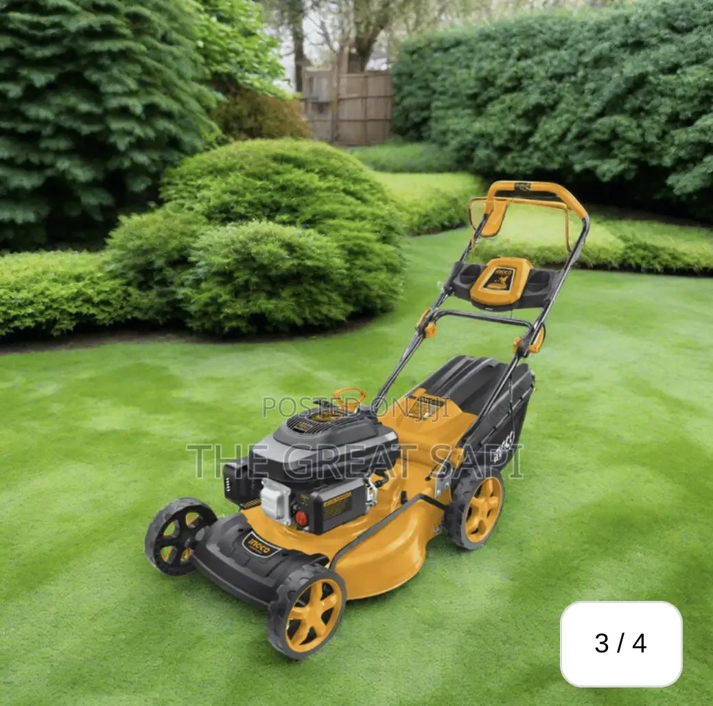 Ingco Gasoline Self Propelled Lawn Mower 196cc 3.5Kw(4.8HP)