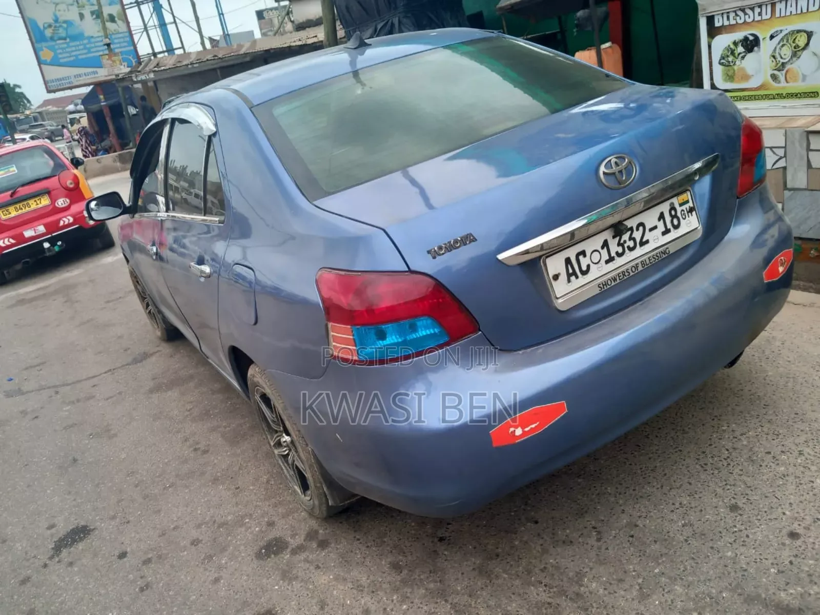 Toyota Yaris 2010 Blue