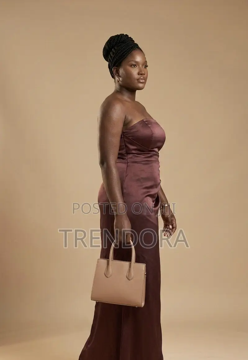 Affordable Wine Long Dress for Sale in Accra Ghana