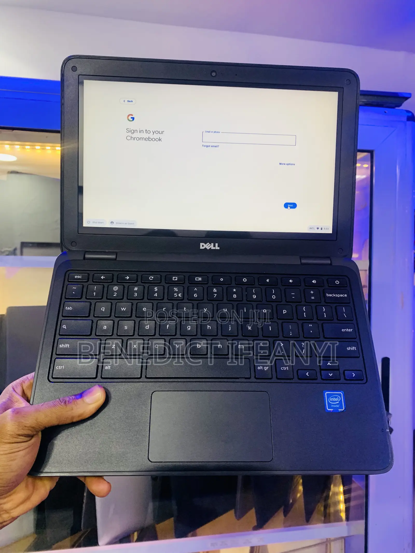 Laptop Dell Chromebook 3180 4GB Intel SSD 128GB