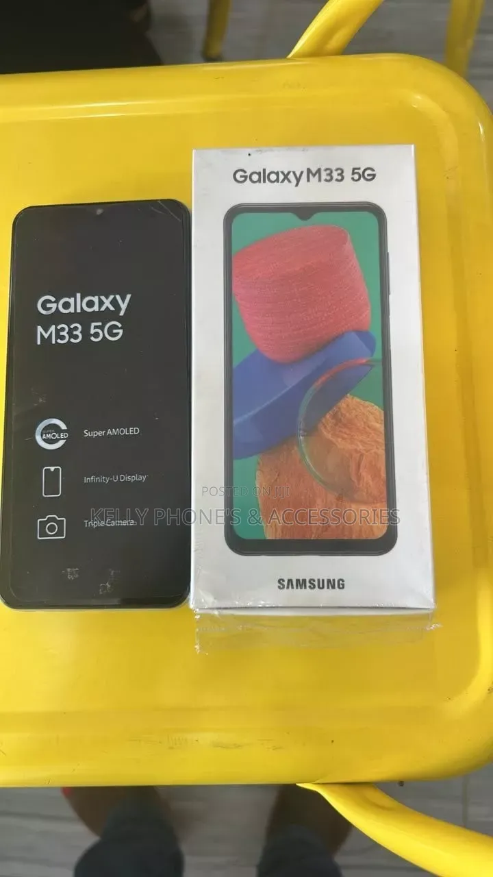 New Samsung Galaxy M33 5G 128 GB Black