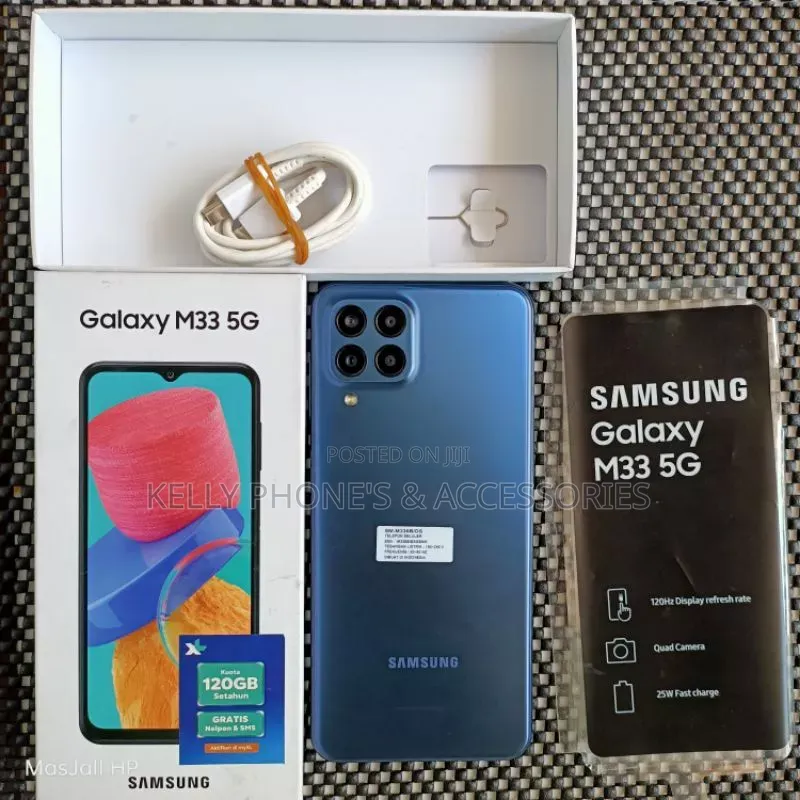 New Samsung Galaxy M33 5G 128 GB Black