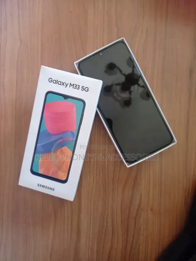 New Samsung Galaxy M33 5G 128 GB Black