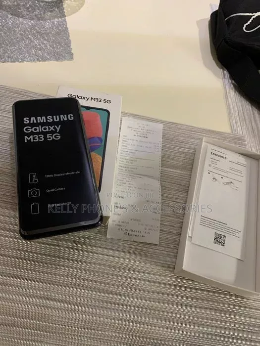 New Samsung Galaxy M33 5G 128 GB Black