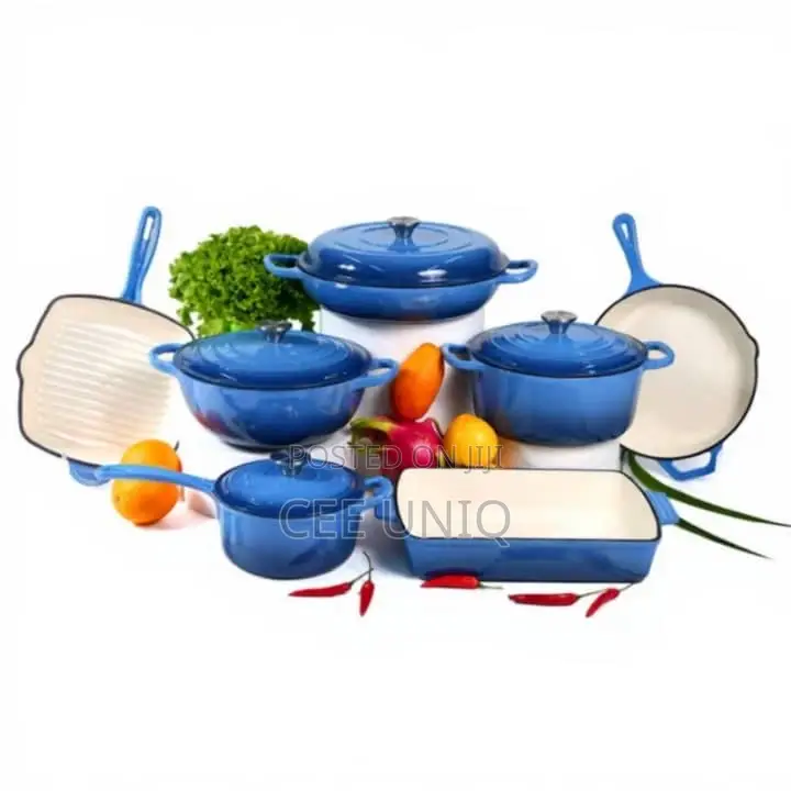 7pcs Iron Cookware ( Standard Quality)