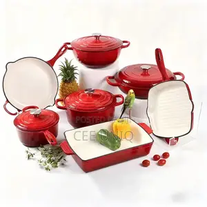 7pcs Iron Cookware ( Standard Quality)