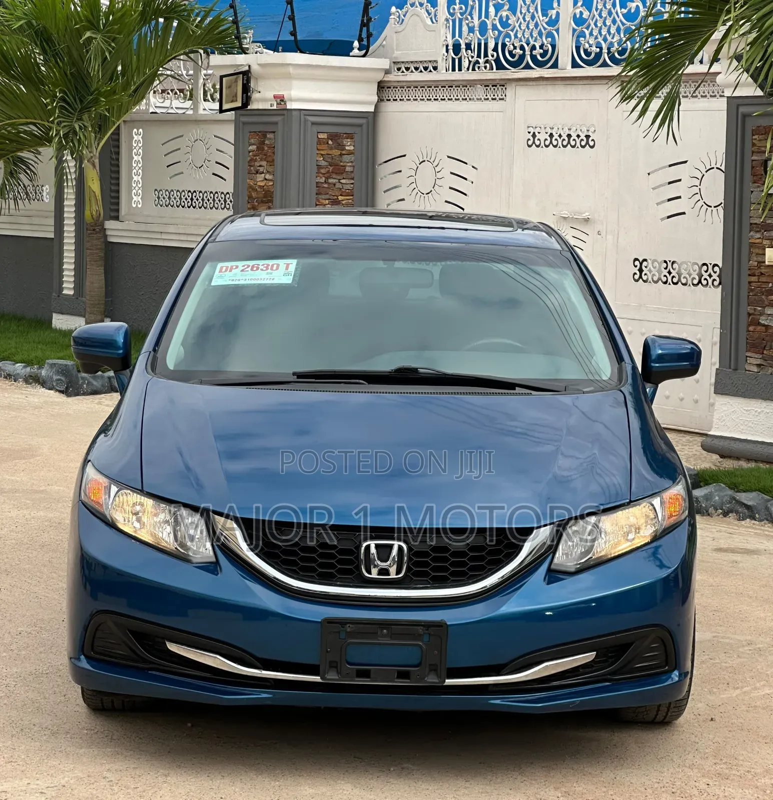 Honda Civic EX 2dr Coupe (1.8L 4cyl 5M) 2015 Blue