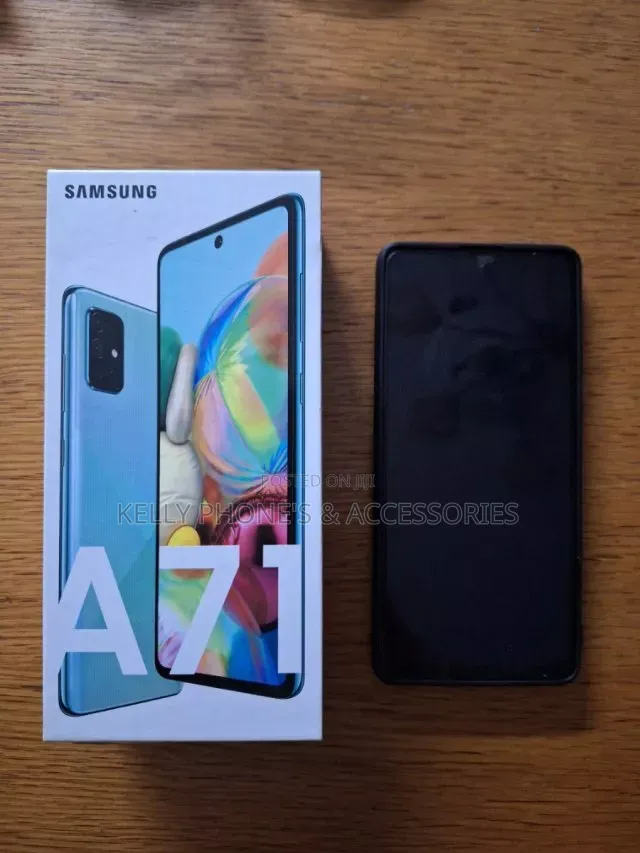 New Samsung Galaxy A71 128 GB Black
