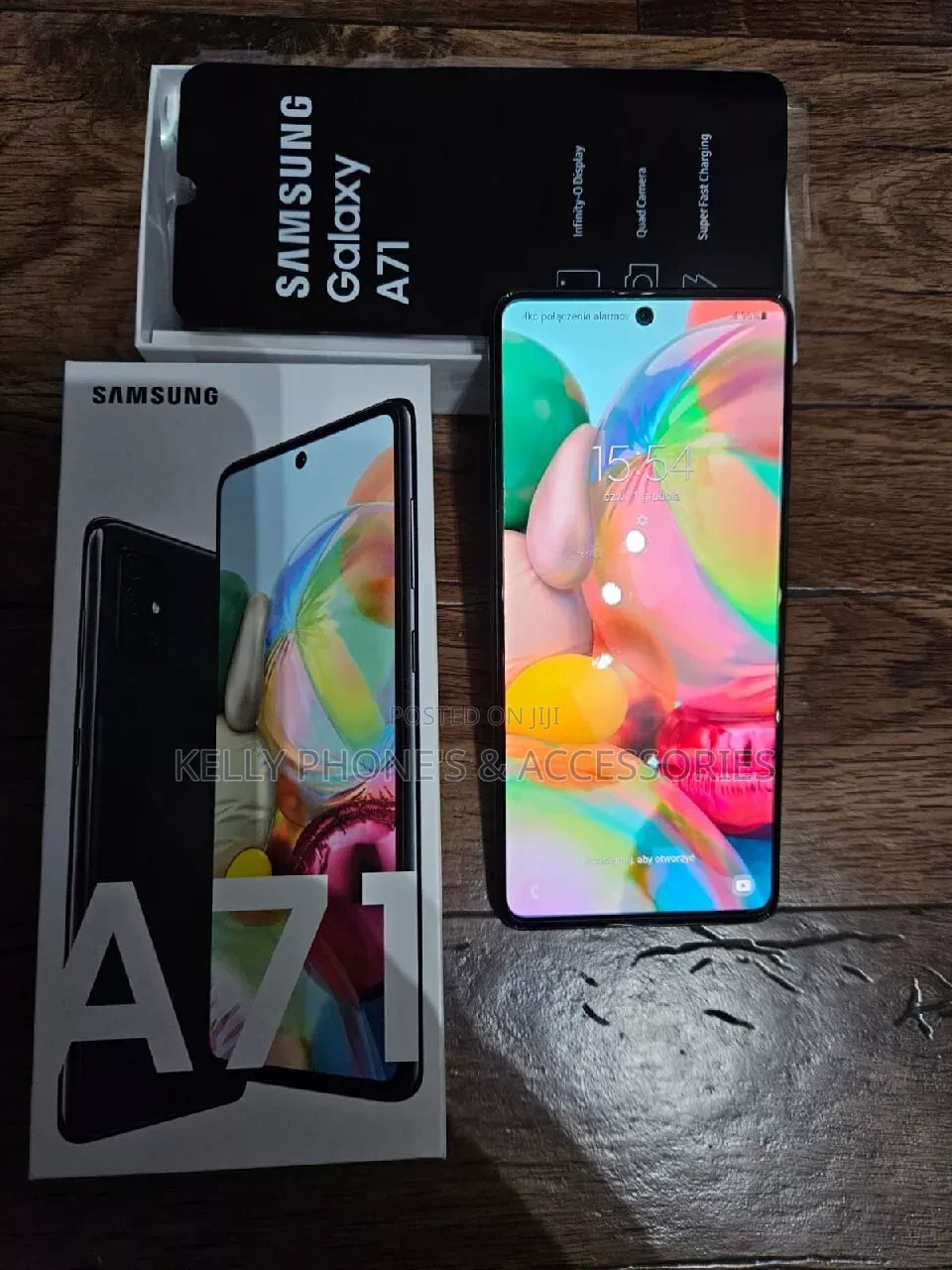 New Samsung Galaxy A71 128 GB Black