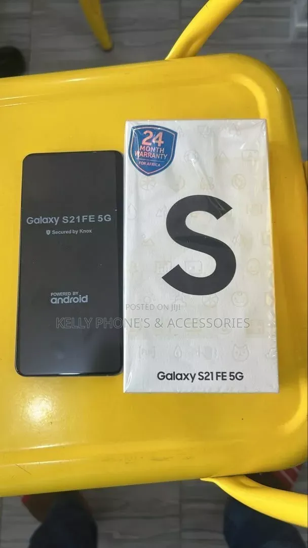 New Samsung Galaxy S21 FE 5G 128 GB Black
