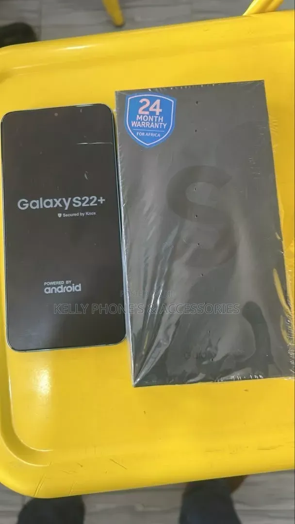 New Samsung Galaxy S22+ 5G 256 GB Black