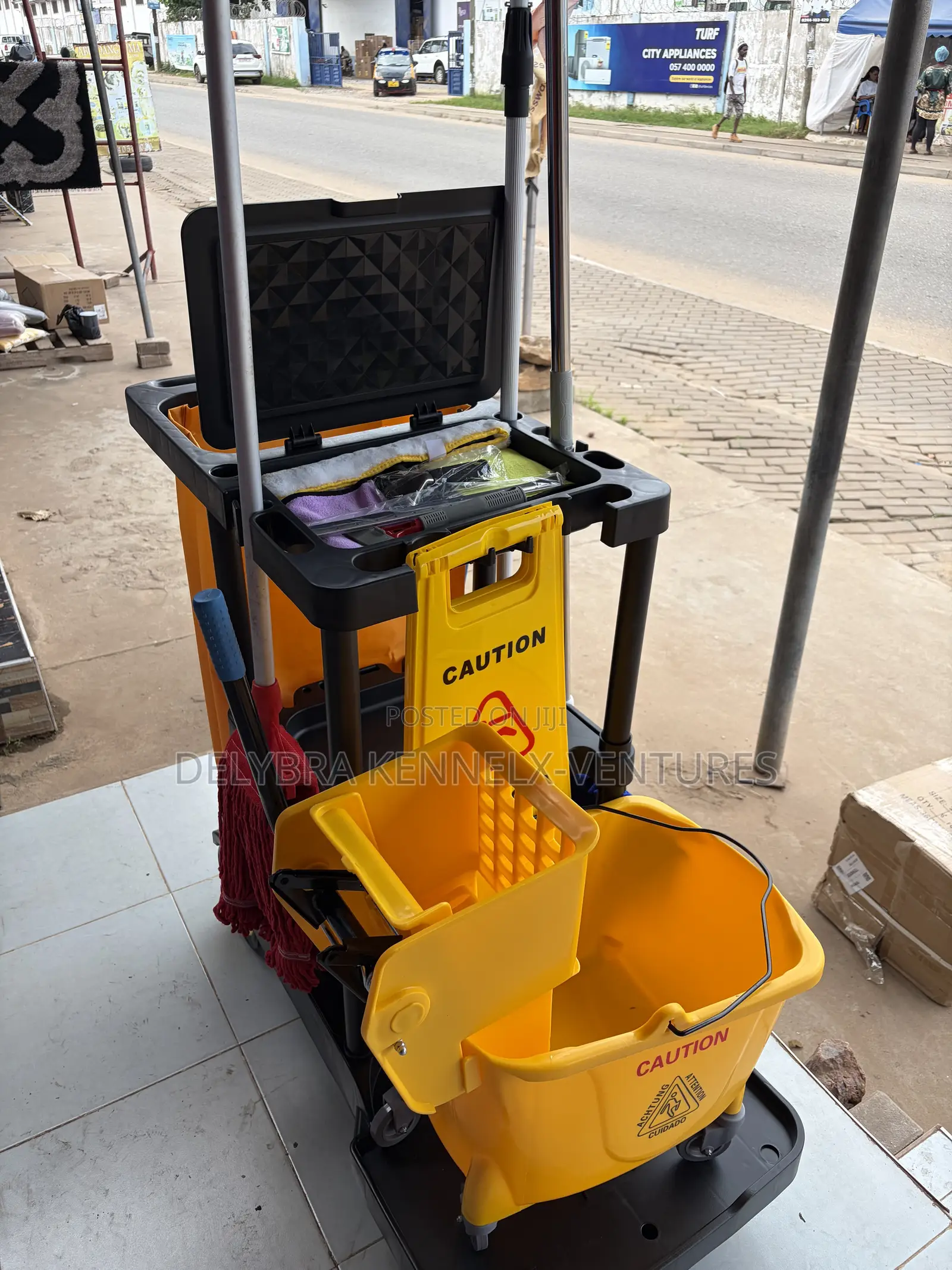 Complete Cleaning Cart