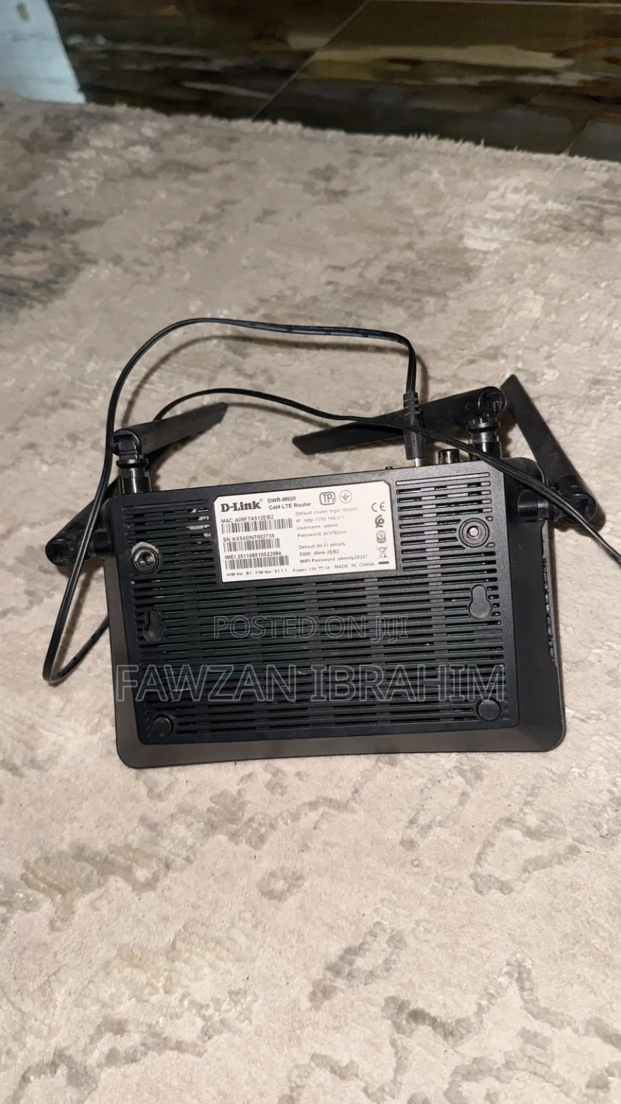 DLink WiFi Router