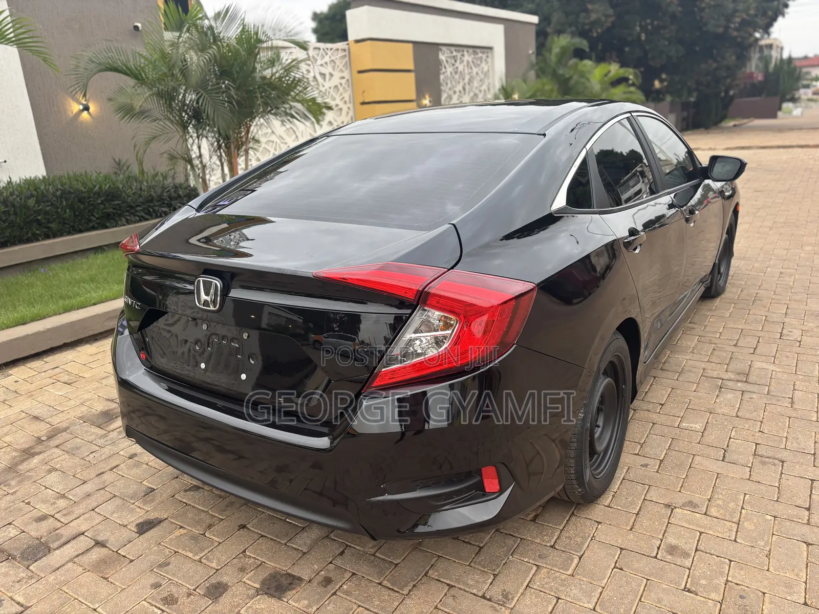 Honda Civic LX 4dr Sedan (2.0L 4cyl) 2016 Black