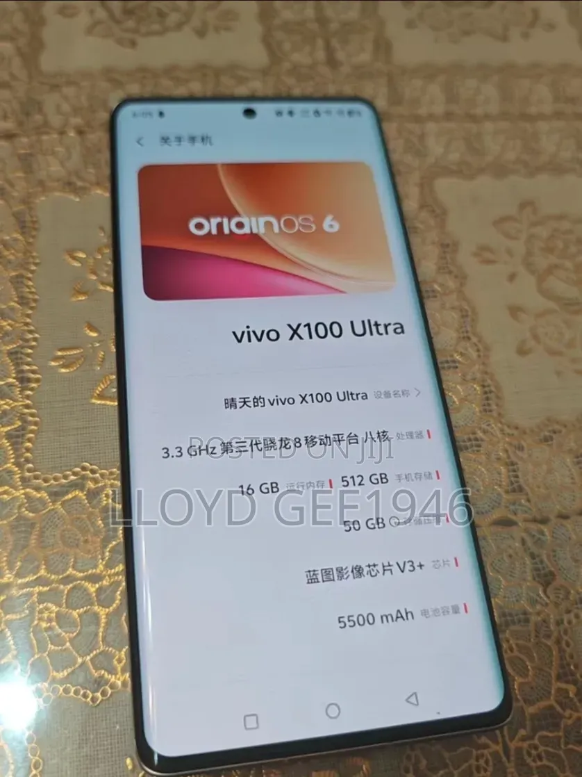 Vivo X100 Ultra 512 GB Gray
