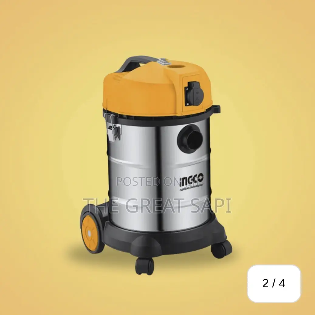 Ingco Wet Dry Vacuum Cleaner 30 Liters 1400W