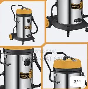 Ingco 75L Wet Dry Industrial Vacuum Cleaner 2400W