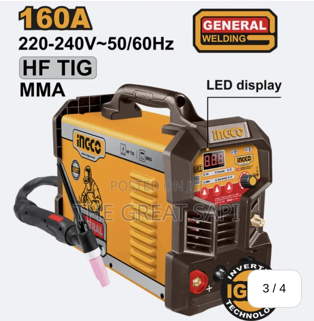 Ingco Inverter TIG/MMA Welder 160A IGBT