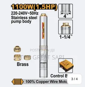 Ingco Submersible Pump 1100W 1.5HP