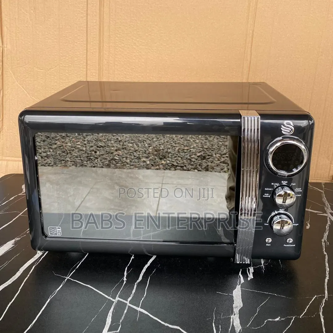 Swan Retro Digital Microwave 20L