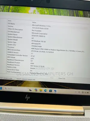 Laptop HP EliteBook 745 G6 8GB AMD Ryzen 5 SSD 256GB